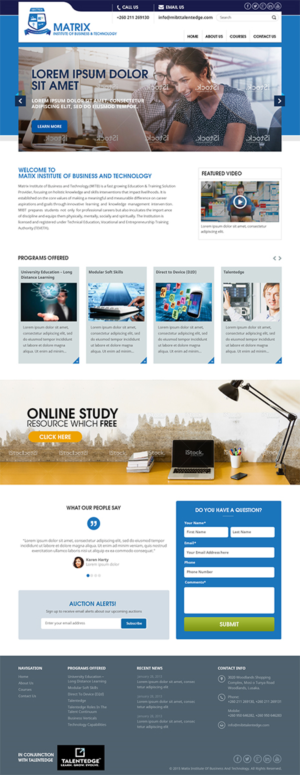 Web-Design von RupalTechno für dieses Projekt | Design: #7428572