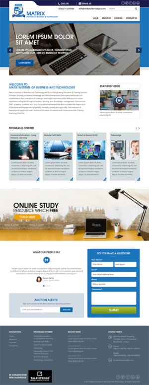 Web Design by RupalTechno for this project | Design: #7428587
