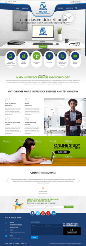 Web Design by RupalTechno for this project | Design: #7509623