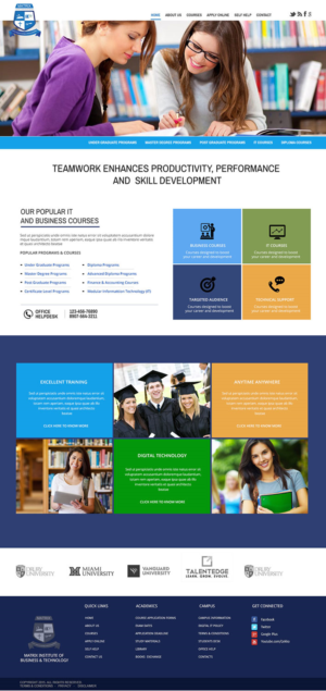 Web Design by studiyo3 for this project | Design: #7470364