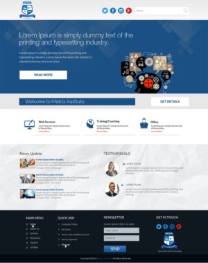 Web Design by pujakundu661 for this project | Design #7459926