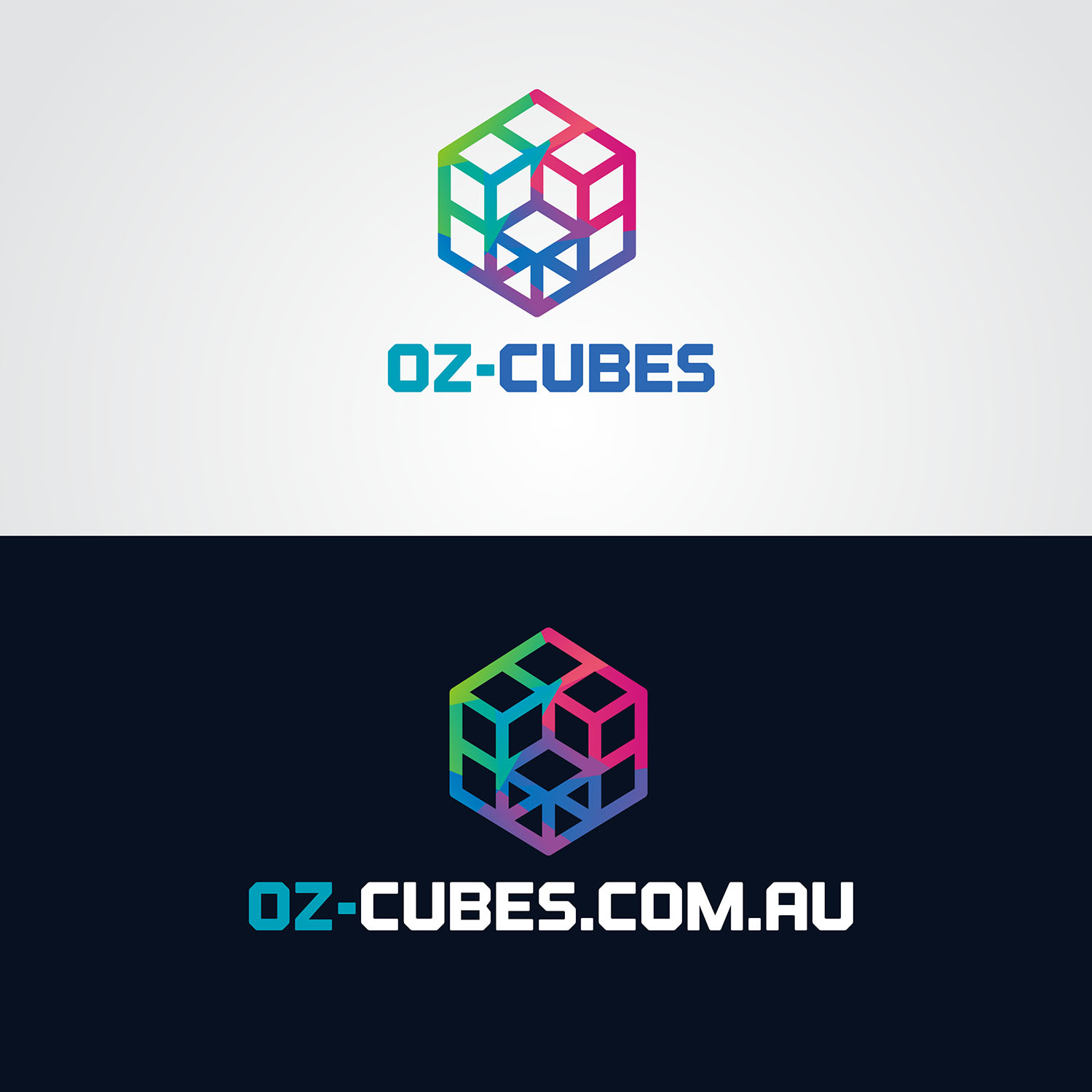 Logo Design by Flamabit for Oz-Cubes | Design #9264460
