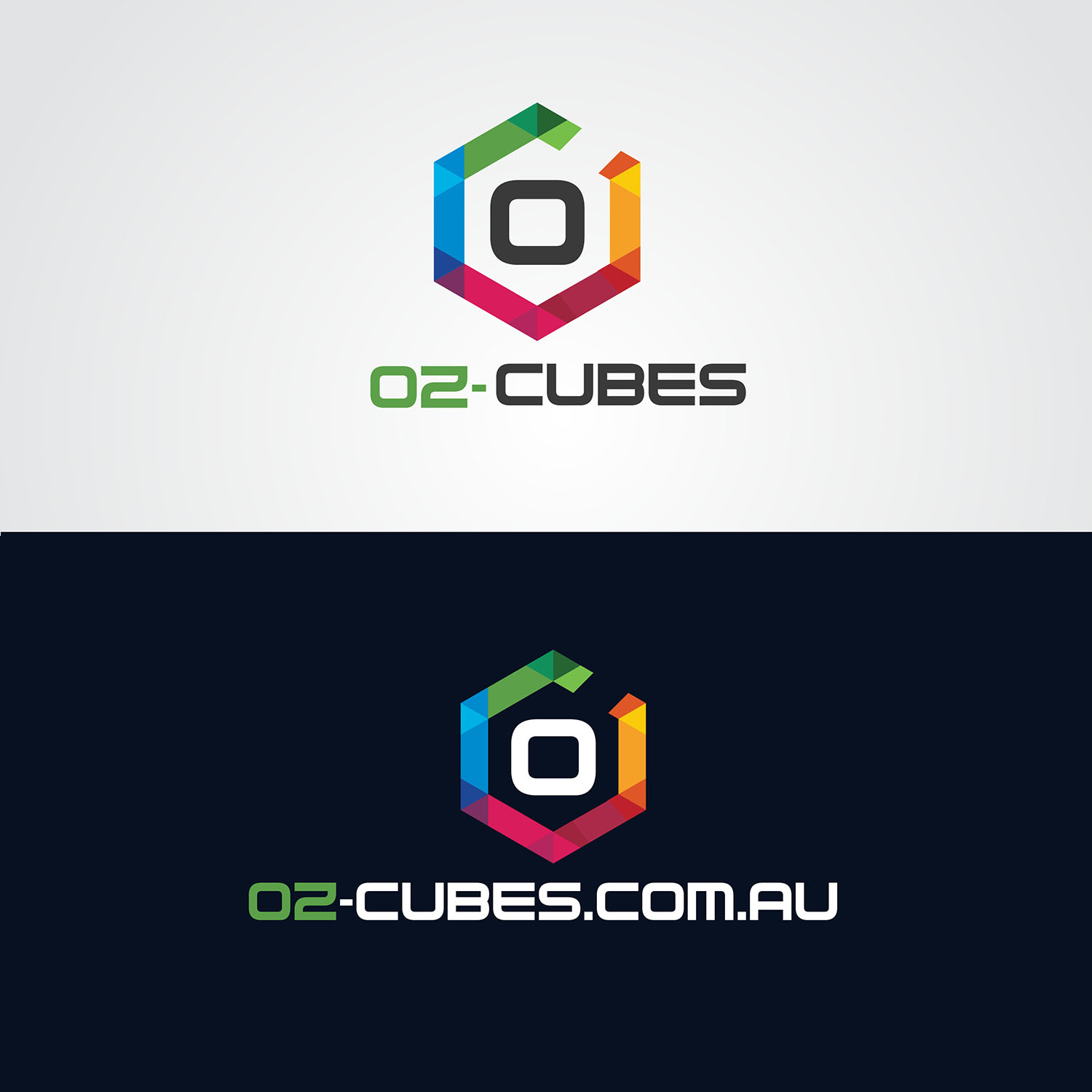 Logo Design by Flamabit for Oz-Cubes | Design #9264481