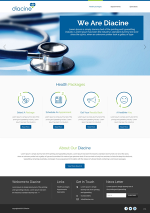 Web Design by pb for this project | Design: #7392433
