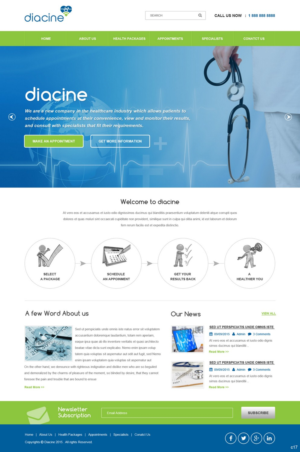 Web Design by pb for this project | Design: #7392434