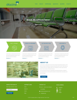 Web Design by pb for this project | Design: #7392717