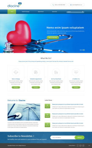 Web Design by pb for this project | Design: #7392718