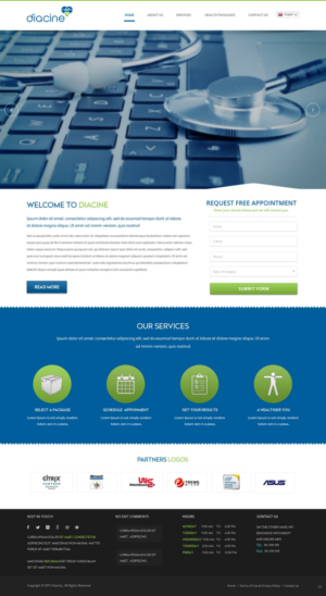Web Design by pb for this project | Design: #7398355