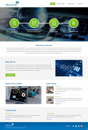 Web Design by pb for this project | Design: #7398356