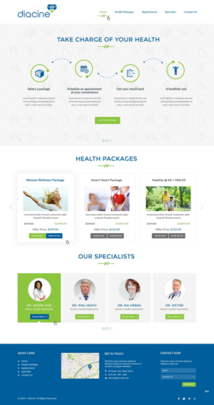 Web Design by pb for this project | Design: #7422875