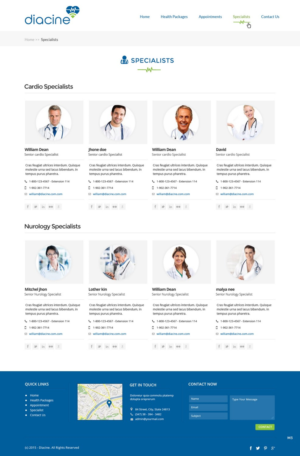 Web Design by pb for this project | Design: #7455336