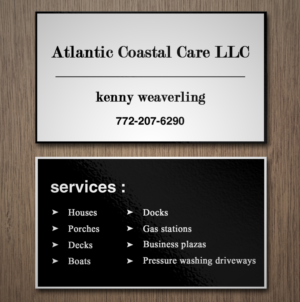 Diseño de Tarjeta de Presentación por Lanka Ama para Atlantic Coastal Care LLC | Diseño: #7393667