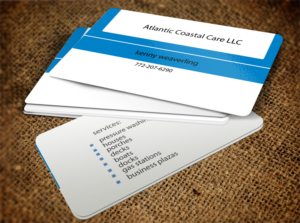 Diseño de Tarjeta de Presentación por Lanka Ama para Atlantic Coastal Care LLC | Diseño: #7393668