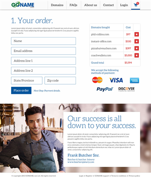 Web Design by georgeorgeorge for this project | Design: #1875472