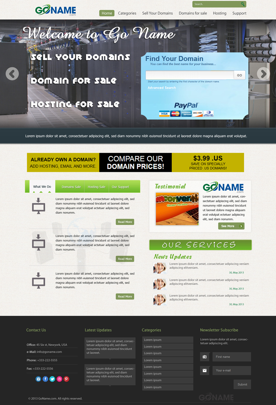 Web Design par Xtilez pour ce projet | Design #1867004