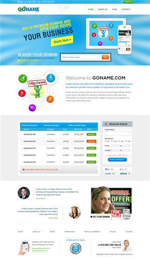 Web Design by Mayank Patel for this project | Design #1876719