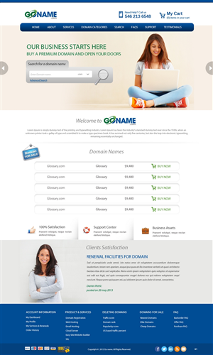 Web Design by pb for this project | Design: #1870017