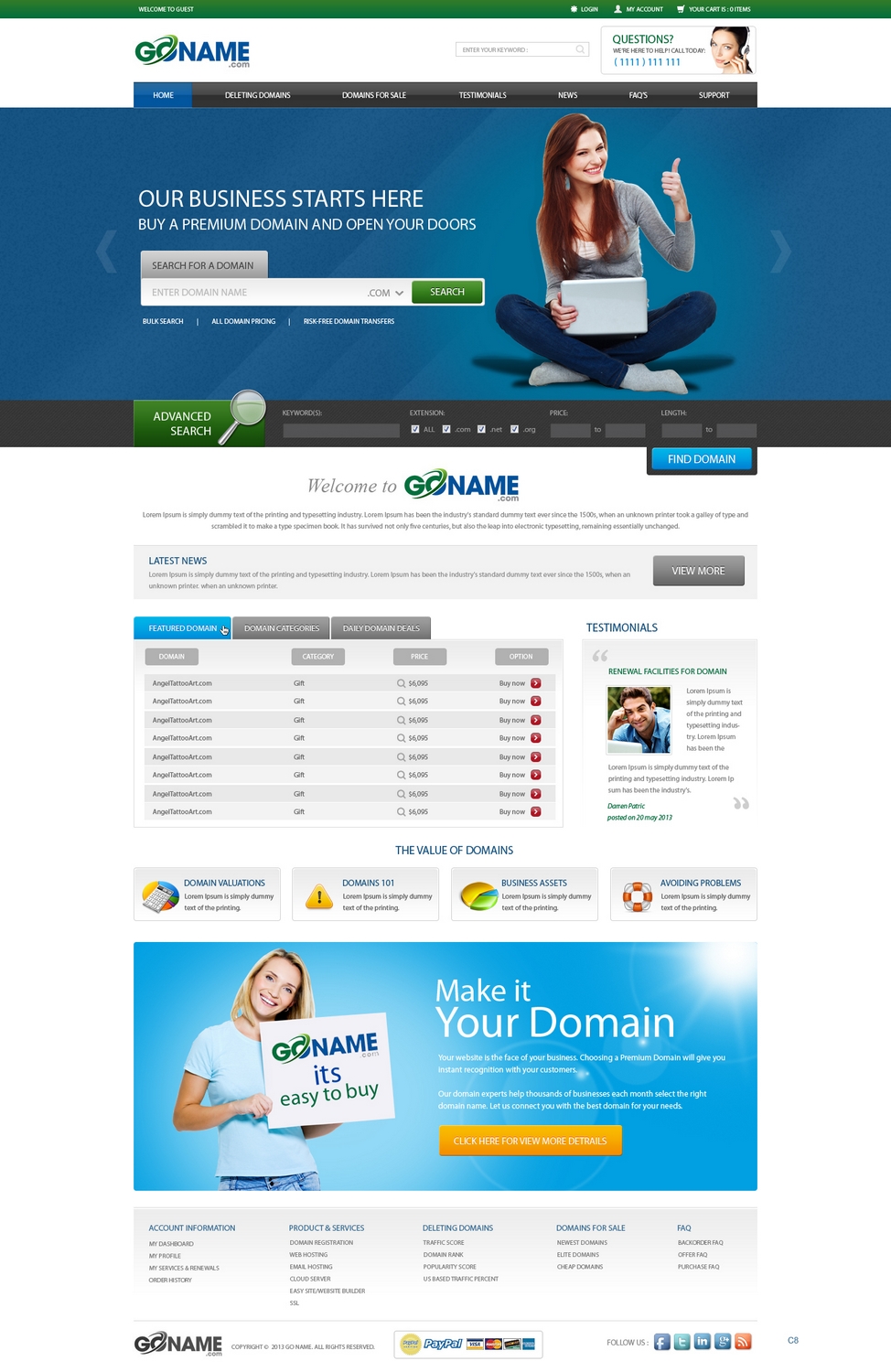 Web Design by pb for this project | Design #1870021