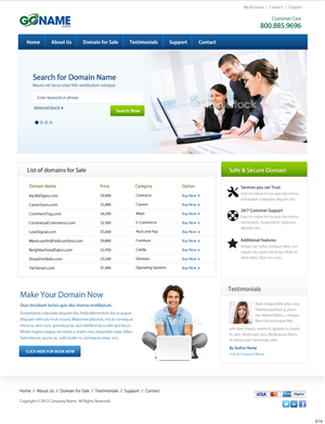 Web Design by pb for this project | Design: #1870023