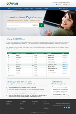 Web Design by OM for this project | Design #1867421