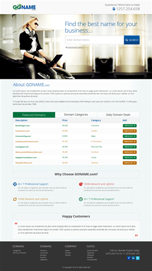 Web Design by OM for this project | Design: #1867424