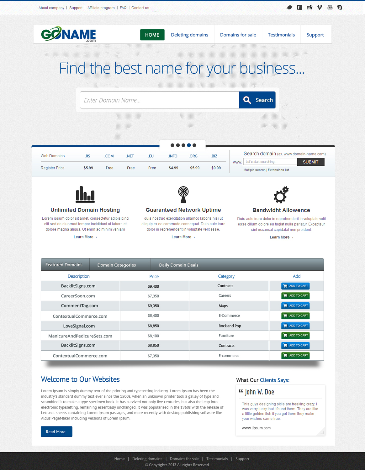 Web Design by OM for this project | Design #1872202
