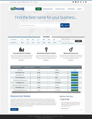 Web Design by OM for this project | Design: #1872202