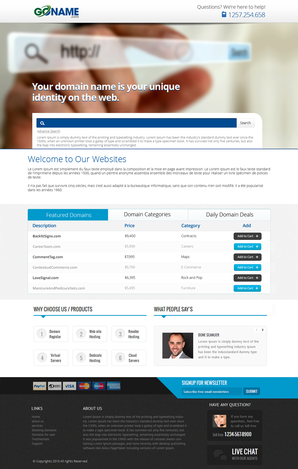 Web Design par OM pour ce projet | Design #1872206