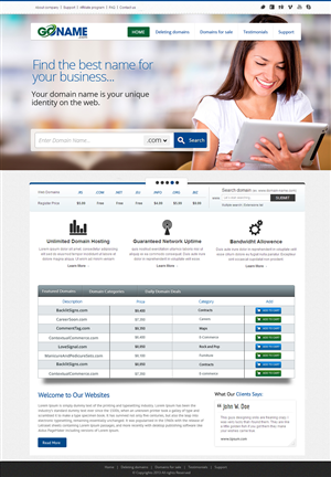 Web Design by OM for this project | Design: #1872209
