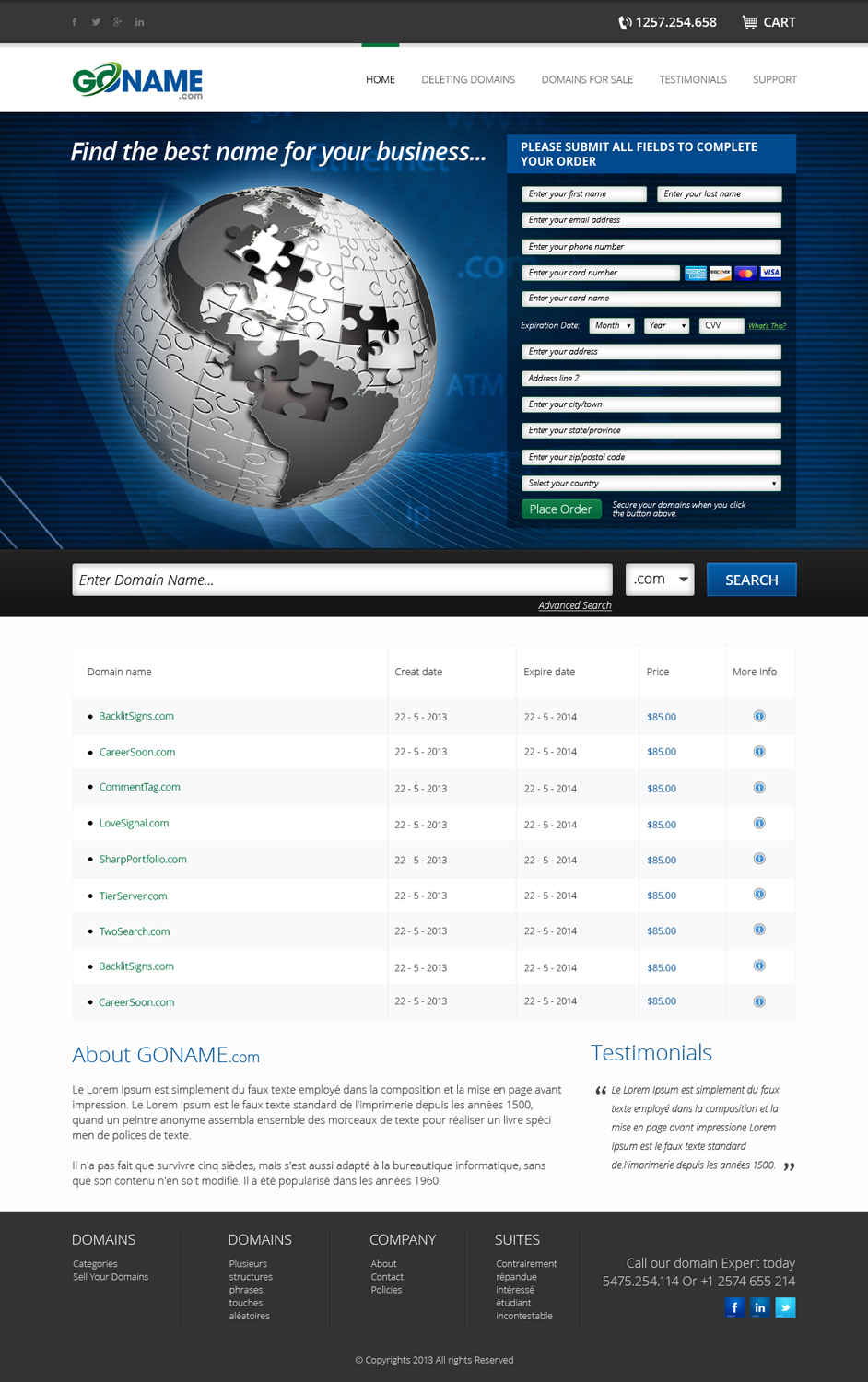 Diseño Web por OM para este proyecto | Diseño #1872223