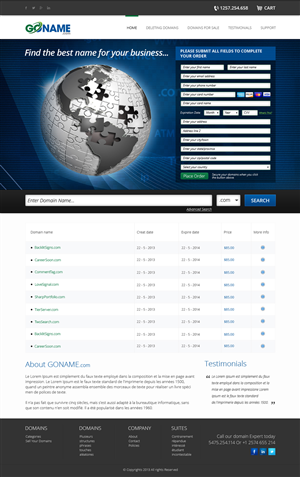 Web Design by OM for this project | Design: #1872223