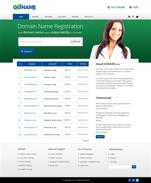 Web Design by OM for this project | Design: #1872227