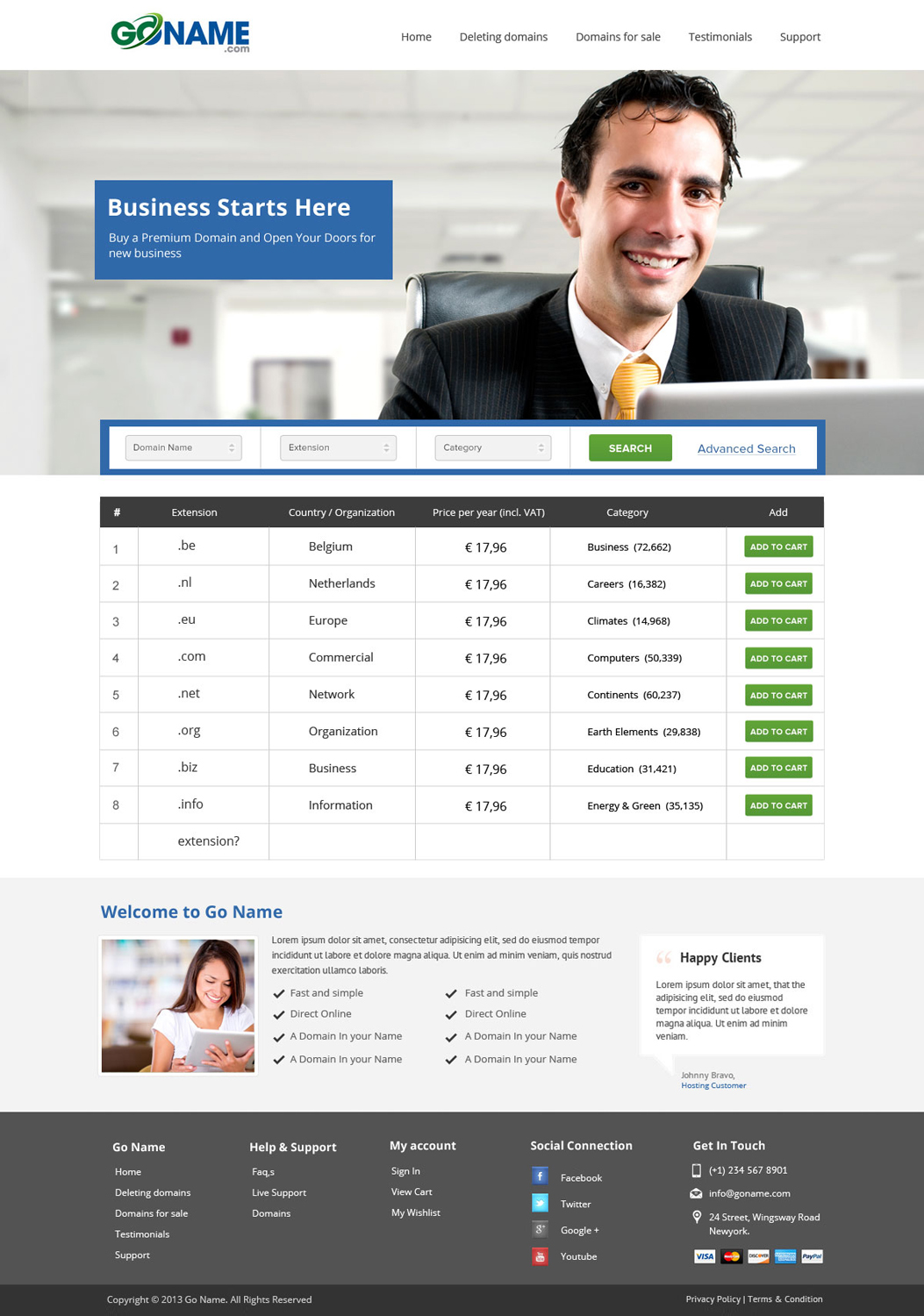 Web Design par OM pour ce projet | Design #1872660