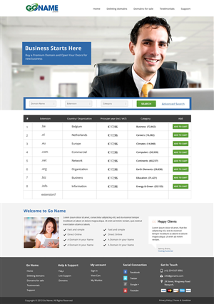 Web Design by OM for this project | Design: #1872660