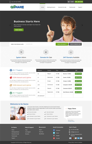 Web Design by OM for this project | Design: #1872667