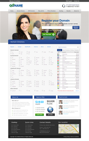 Web Design by OM for this project | Design: #1872674
