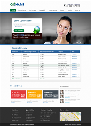 Web Design by OM for this project | Design: #1872680