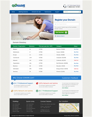 Web Design by OM for this project | Design: #1872684