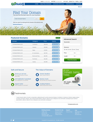 Web Design by ShreejiAkshar for this project | Design: #1873730