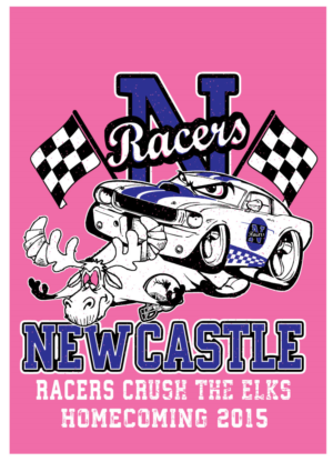 Need a T-shirt for our Football Homecoming game