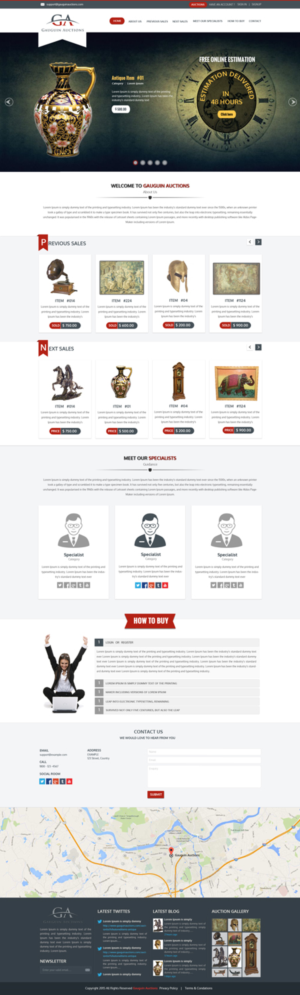 Diseño Web por Aadity para este proyecto | Diseño #7428927