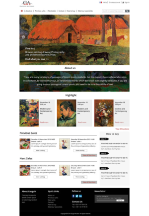Web Design par kranthi.siriit pour ce projet | Design : #7438095