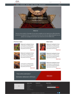 Web Design par kranthi.siriit pour ce projet | Design : #7453864