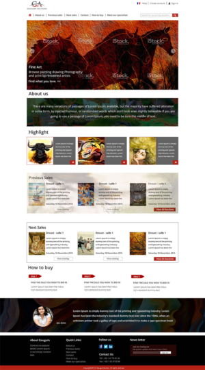 Web Design par kranthi.siriit pour ce projet | Design : #7453911