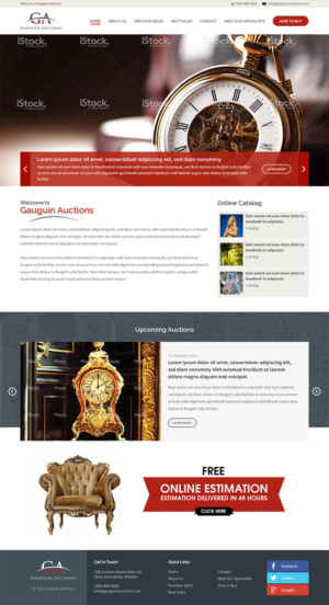 Web Design par RupalTechno pour ce projet | Design : #7400017