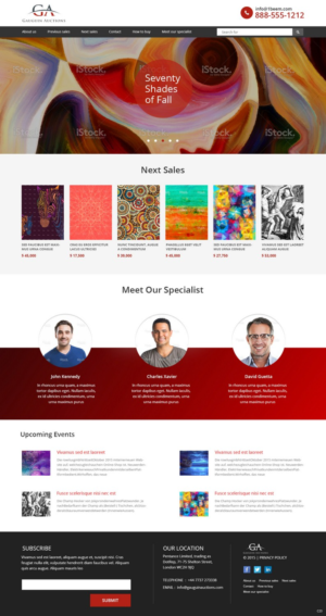 Web Design par pb pour ce projet | Design : #7392464