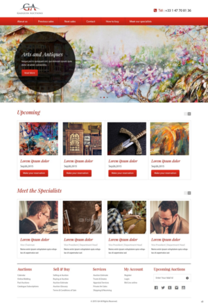 Web Design par pb pour ce projet | Design : #7398560