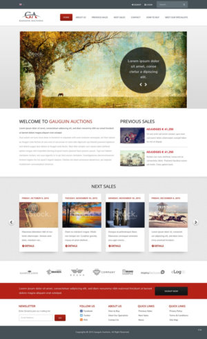 Web Design par pb pour ce projet | Design : #7398565