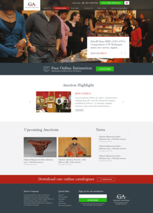Web Design par the-lion-king pour ce projet | Design : #7423146