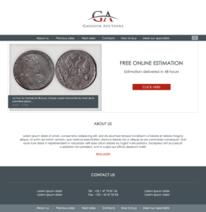 Web Design par dii pour ce projet | Design : #7446592
